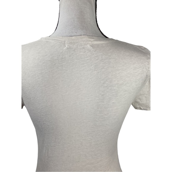 J. Crew Tee with a Silk Bow Tee SZ Small - Picture 7 of 11